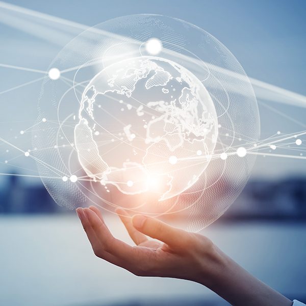 Global,Communication,Network,Concept.,Environmental,Technology.,Sustainable,Development,Goals.,Sdgs. Global communication network concept. Environmental technology. Sustainable development goals. SDGs.